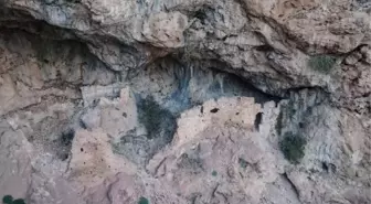 Burdur'da Tarihi Manastırın Tahribatı Görüntülendi