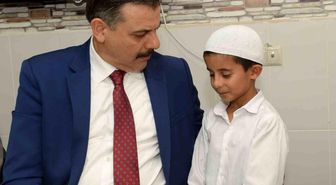 Erzurum Valisi Mustafa Çiftçi, Palandöken Müftülüğü Yenişehir Erkek Yatılı Kur'an Kursunu ziyaret etti