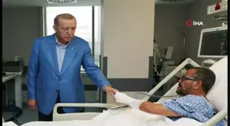 Cumhurbaşkanı Erdoğan, Ali ve Vuslat Sabancı çiftini hastanede ziyaret etti