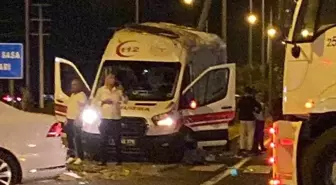 Diyarbakır'da Yolcu Otobüsü ile Ambulans Çarpıştı: 1 Yaralı