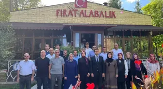 Keban Kaymakamı Yasin Ardıç'a Veda Yemeği Düzenlendi