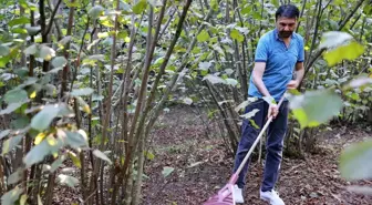 Köydeki Stüdyoda Kendi Şarkılarını Seslendiriyor