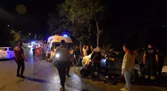 Manisa'da trafik kazası: 5 kişi yaralandı