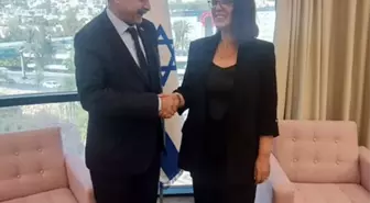 Türkiye'nin Tel Aviv Büyükelçisi Şakir Özkan Torunlar, İsrail Kamu Diplomasisi Bakanı Galit Distel-Atbaryan ile görüştü