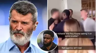 Eski teknik direktör olan yorumcu Roy Keane'ye kafa atan taraftar tutuklandı