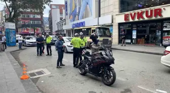 Zonguldak'ta Motosiklet, Traktör ve Servis Araçlarına Uygulama Yapıldı