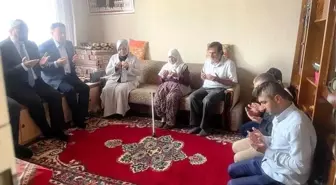 Vali Işın'dan şehit Orman İşletme Şefi Murat Yıldırım'ın ailesine taziye ziyareti