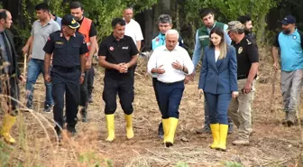 Aksaray'da Selde Kaybolan Bebek İçin Arama Kurtarma Çalışmaları Devam Ediyor