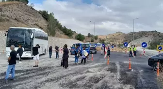 Amasya'da Zincirleme Trafik Kazası: 1 Yaralı