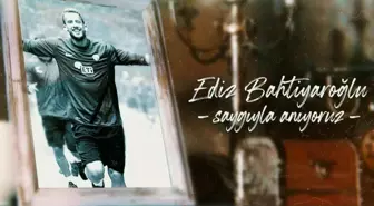 Bursaspor Kulübü, Ediz Bahtiyaroğlu'nu anma mesajı yayımladı