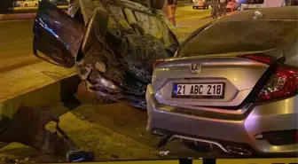 Diyarbakır'da otomobil kazası