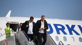 A Milli Futbol Takımı Ermenistan maçı için Eskişehir'e geldi