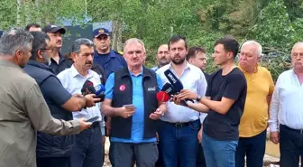 Kırklareli'nde Sel Bölgesinde İnceleme