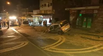 Balıkesir'in Savaştepe ilçesinde sağanak yağış yaşamı olumsuz etkiledi