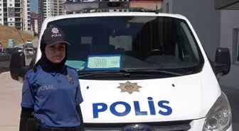 İşitme engelli genç kızın polis olma hayali gerçekleşti