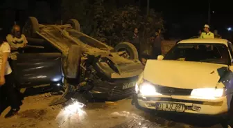 Antakya'da zincirleme trafik kazası: 4 yaralı