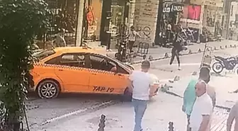 İstanbul Laleli'de Ticari Taksi Şoförü Silahlı Saldırıya Uğradı