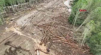 İğneada'da Sel Felaketinde 1 Kişi Kurtarıldı, 2 Kişi Sağ Olarak Kurtarıldı