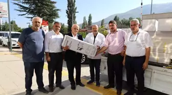 Yahyalı Devlet Hastanesine Beşik ve Çocuk Bakım Masası Hibe Edildi