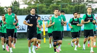 Konyaspor, Çaykur Rizespor maçı hazırlıklarına başladı