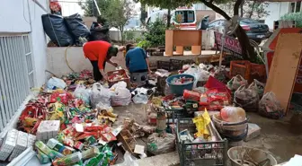 Sel ekmek teknelerini yutunca düğünü ertelemek zorunda kaldılar