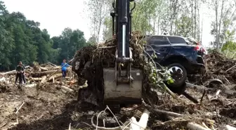 Kırklareli Sel Felaketinde Kayıp Vatandaşın Aracı Bulundu