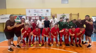 Down Sendromlu Futsal Milli Takımı, Avrupa Şampiyonası'nda finale yükseldi