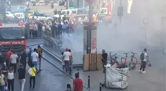 Son Dakika: İstanbul'da Vezneciler metro istasyonunda yangın paniği! Dumanlar bir anda her yeri kapladı