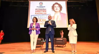 Hülya Koçyiğit, Büyükşehirle Üreten Kadınlar Festivali'nde Denizlili kadınlarla buluştu