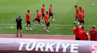 A Milli Futbol Takımı Japonya maçı hazırlıklarına başladı