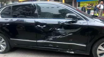 Bilecik'te Otomobil ile Motosikletin Çarpışması Sonucu 1 Kişi Yaralandı