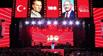 CHP'nin 100. Yıl Dönümü Etkinliklerinde Eski Genel Başkanlara Plaket Takdim Edildi