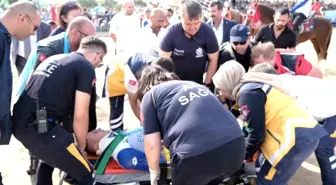 Söğüt'te cirit gösterisinde binici yaralandı