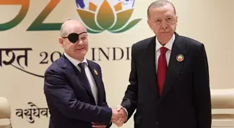 Cumhurbaşkanı Erdoğan, Almanya Başbakanı Scholz'u kabul etti