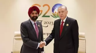 Cumhurbaşkanı Erdoğan, Dünya Bankası Başkanı Banga'yı kabul etti