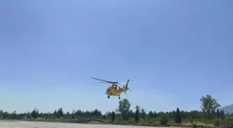 Kalp Krizi Geçiren Hasta Ambulans Helikopterle Hastaneye Kaldırıldı