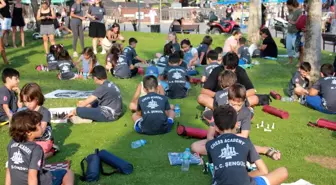 Marmaris'te 'Sokakta Satranç Var' etkinliği düzenlendi