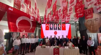 MHP Serik İlçe Başkanı Osman Üstünmet Yeniden Seçildi