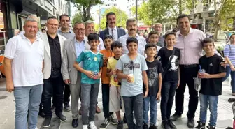 Uşak Valisi ve Belediye Başkanı Esnaf Ziyaretinde