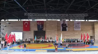 12. Uluslararası Aba Güreşi Dünya Şampiyonası Hatay'da Başladı