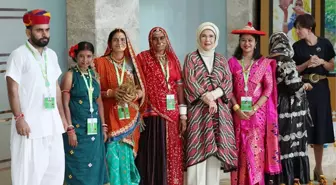 Emine Erdoğan'dan G20 Zirvesi paylaşımı: Hindistan'ın renkli geleneklerini tanımak mutluluk verdi