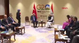 Erdoğan, Hindistan Başbakanı Modi ile görüştü