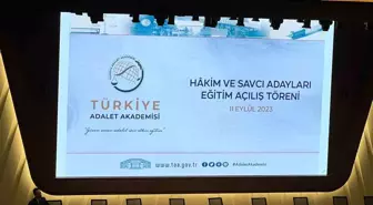 Yargıtay'da Adalet Akademisi Eğitim Dönemi Açılış Töreni