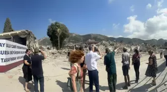 Alman Heyet, Mezitli Belediyesi Öncülüğünde Deprem Bölgesi Hatay'da İncelemelerde Bulundu