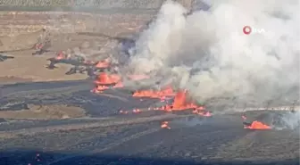 Hawaii'de Kilauea Yanardağı Faaliyete Geçti