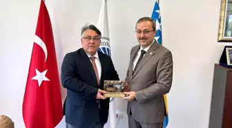 ZBEÜ Rektörü Bosna Hersek'te işbirlikleri için ziyaretlerde bulundu