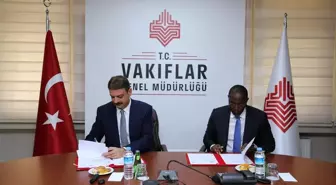 Türkiye ile Senegal arasında vakıflar alanında mutabakat zaptı imzalandı