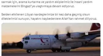 AFAD, Libya'ya yardım malzemeleri göndermeye devam ediyor