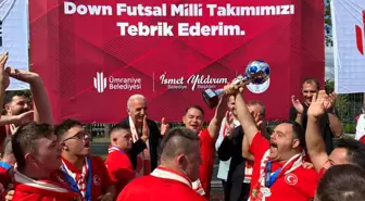 Down Sendromlu Futsal Milli Takımı Avrupa Şampiyonu Oldu