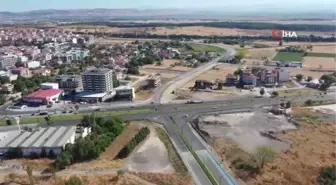 Balıkesir OSB Yolu 3. kısım tam gaz